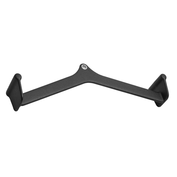 Berry Charmz LAT Pulldown attachment with rubber-coated handle, suitable for cable machine rowing, tricep, and bicep workouts.