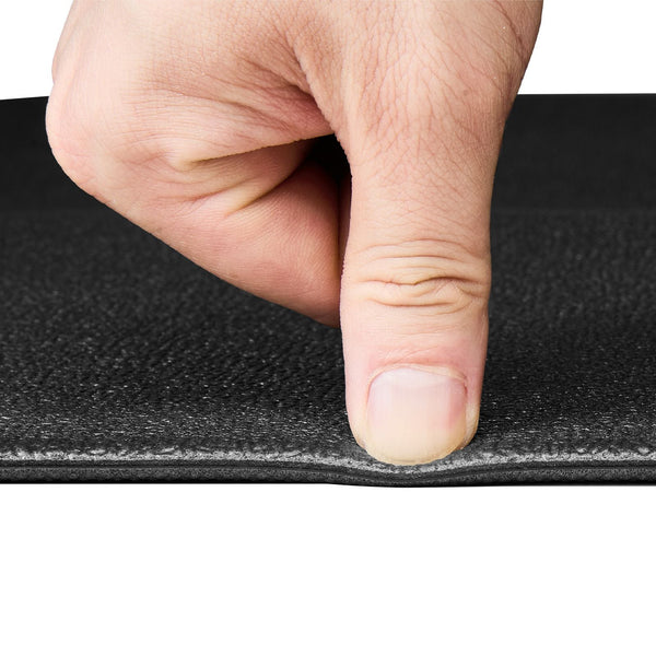 Berry Charmz treadmill mat for carpet floors, 30x72 inches, waterproof, non-slip high-density PVC exercise equipment floor protector.