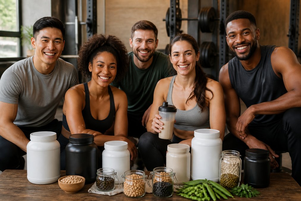 7 Best Plant-Based Protein Powders for Muscle Gain