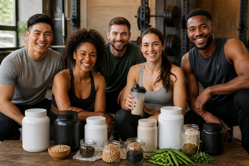 7 Best Plant-Based Protein Powders for Muscle Gain