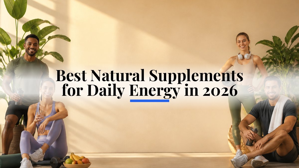 Best Natural Supplements for Daily Energy in 2026