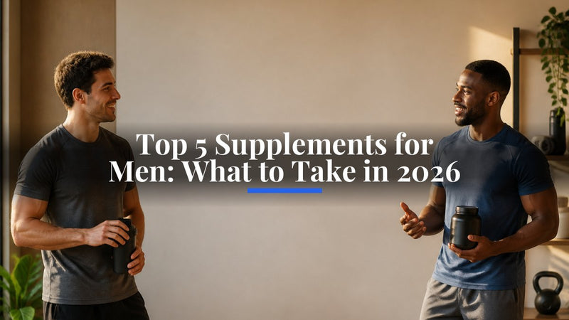 Top 5 Supplements for Men: What to Take in 2026