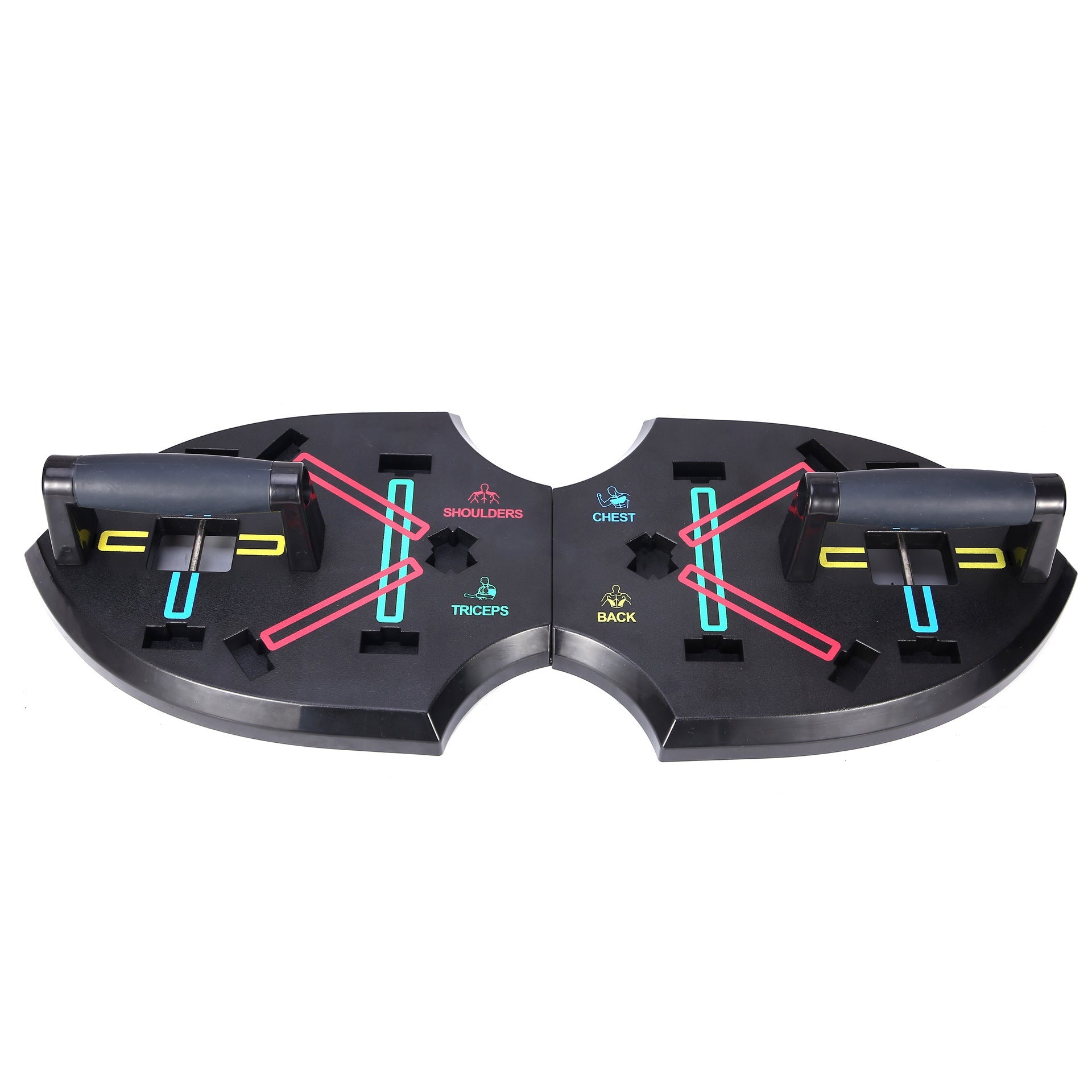 Butterfly push-up board bracket by FLIPSTYLEZLLC, a versatile fitness equipment accessory for men and women.