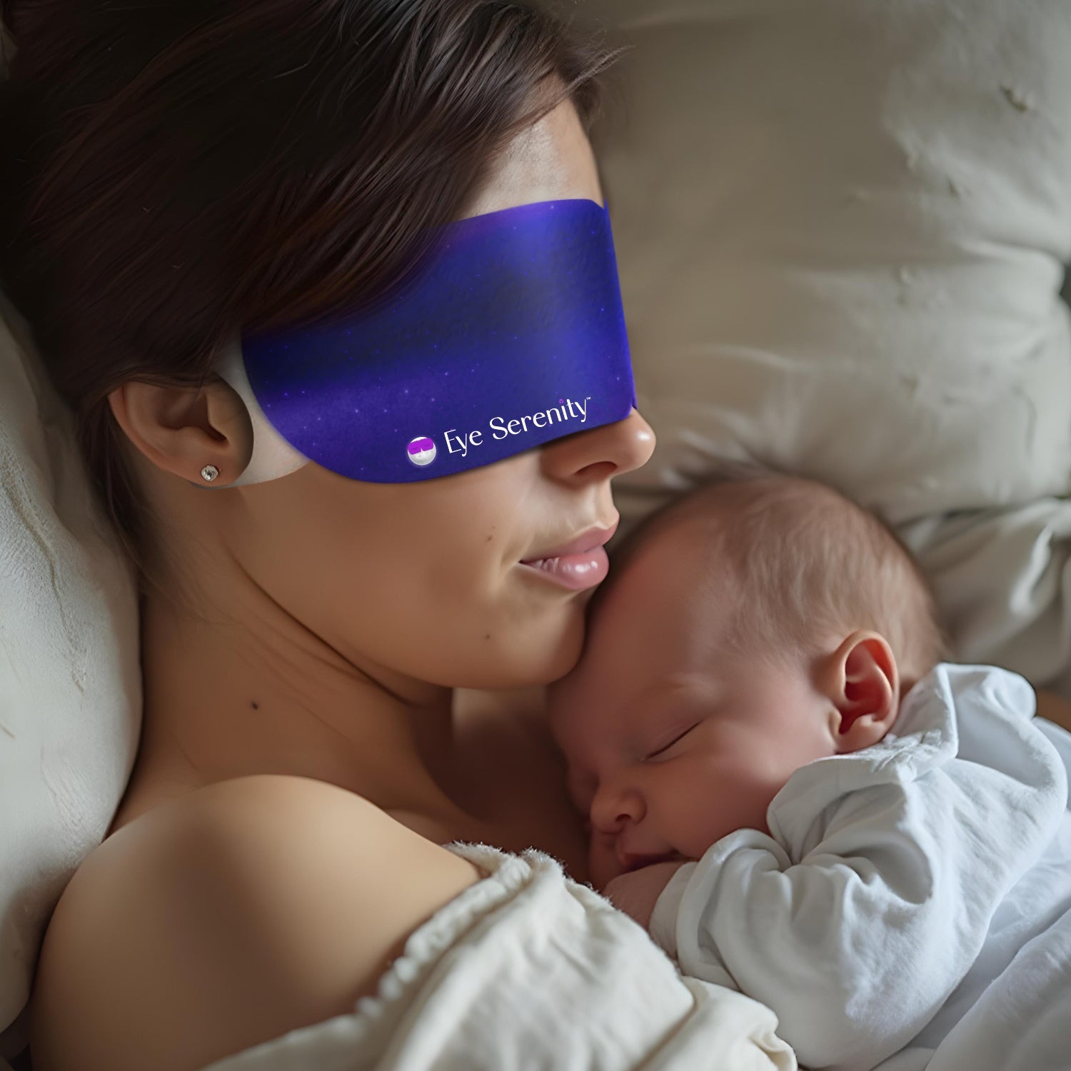 Lure Essentials Eye Serenity steam eye mask, self-heating warm eye compress for dry eyes, puffiness, sleep, and travel comfort.