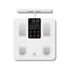 Arboleaf CS10E segmental smart scale with sleek digital body composition monitor design