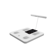 Arboleaf Segmental Smart Scale CS10E, white digital body composition scale on a clean background