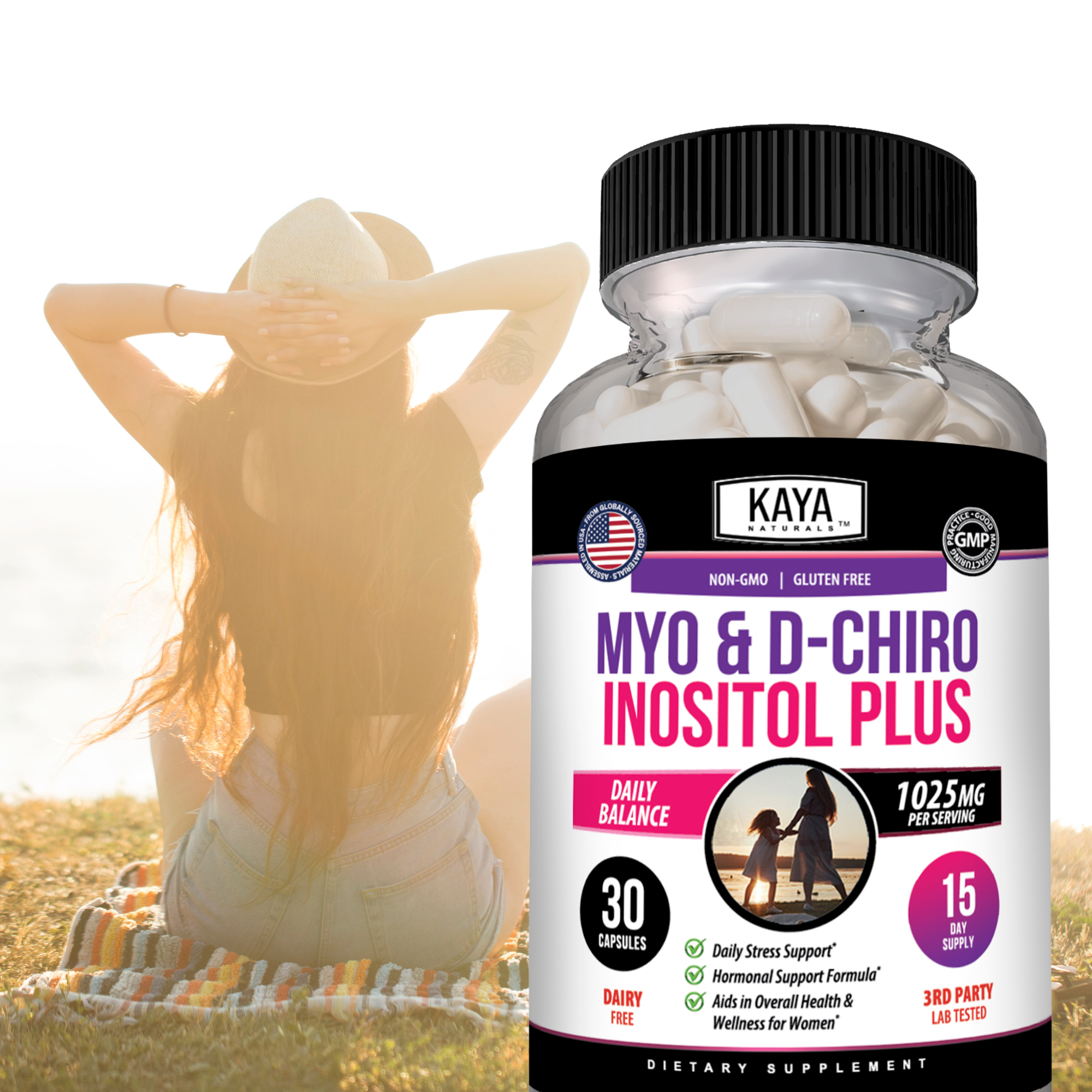 Myo & D-Chiro Inositol Plus - Women's Hormonal Support