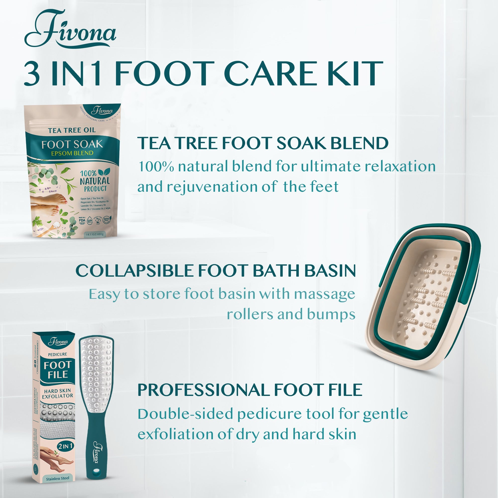 Foot Care Kit 3 in 1