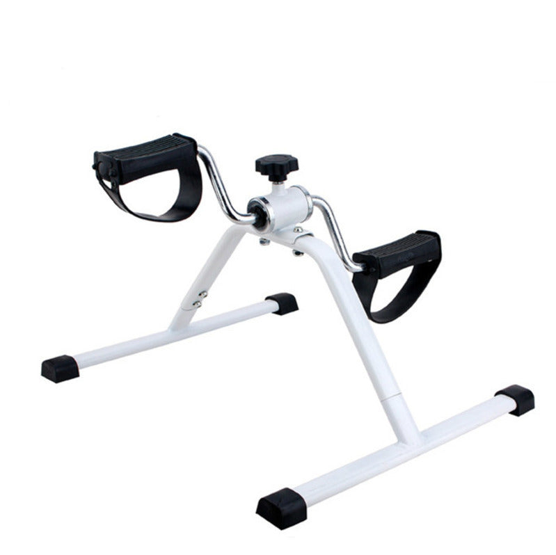 Foldable portable pedal exerciser from FLIPSTYLEZLLC, compact mini bicycle for leg fitness and indoor exercise.