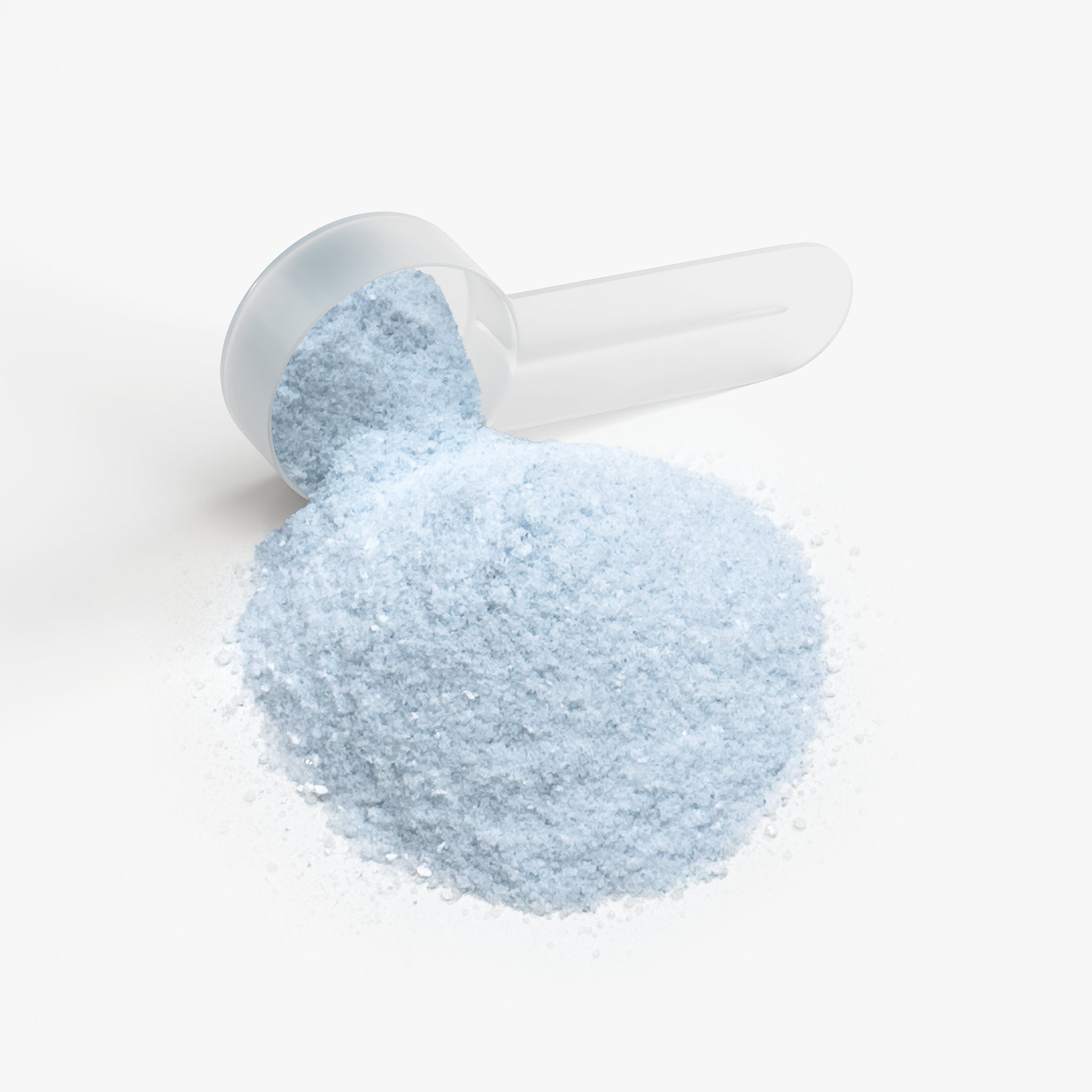 Midwest Method Cotton Candy Energy Powder pre-workout supplement in a colorful scoop with label showing flavor and branding.