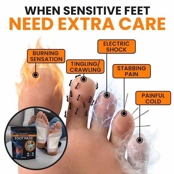 Lure Essentials neuropathy nerve discomfort support pads, showing adhesive pads designed to help alleviate nerve pain.