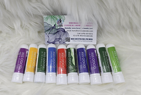 GOGO Stix - Organic Aromatherapy Inhalers