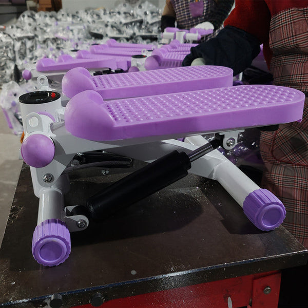 V.I.P Digital Presence home mini stepper exercise equipment with foot pedals for slimming, jogging, and fitness workouts.