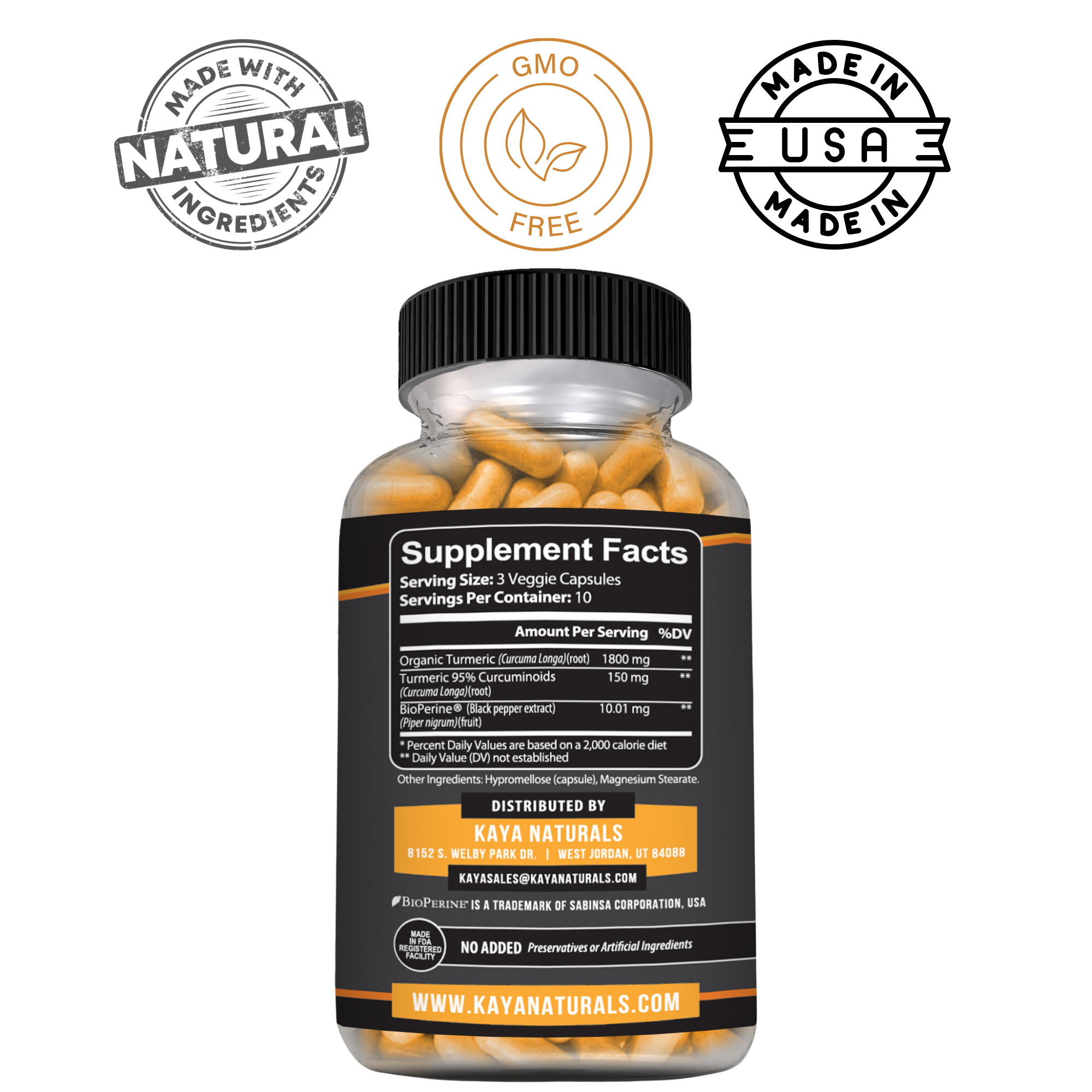 Turmeric with BioPerine® - Joint & Inflammation Support