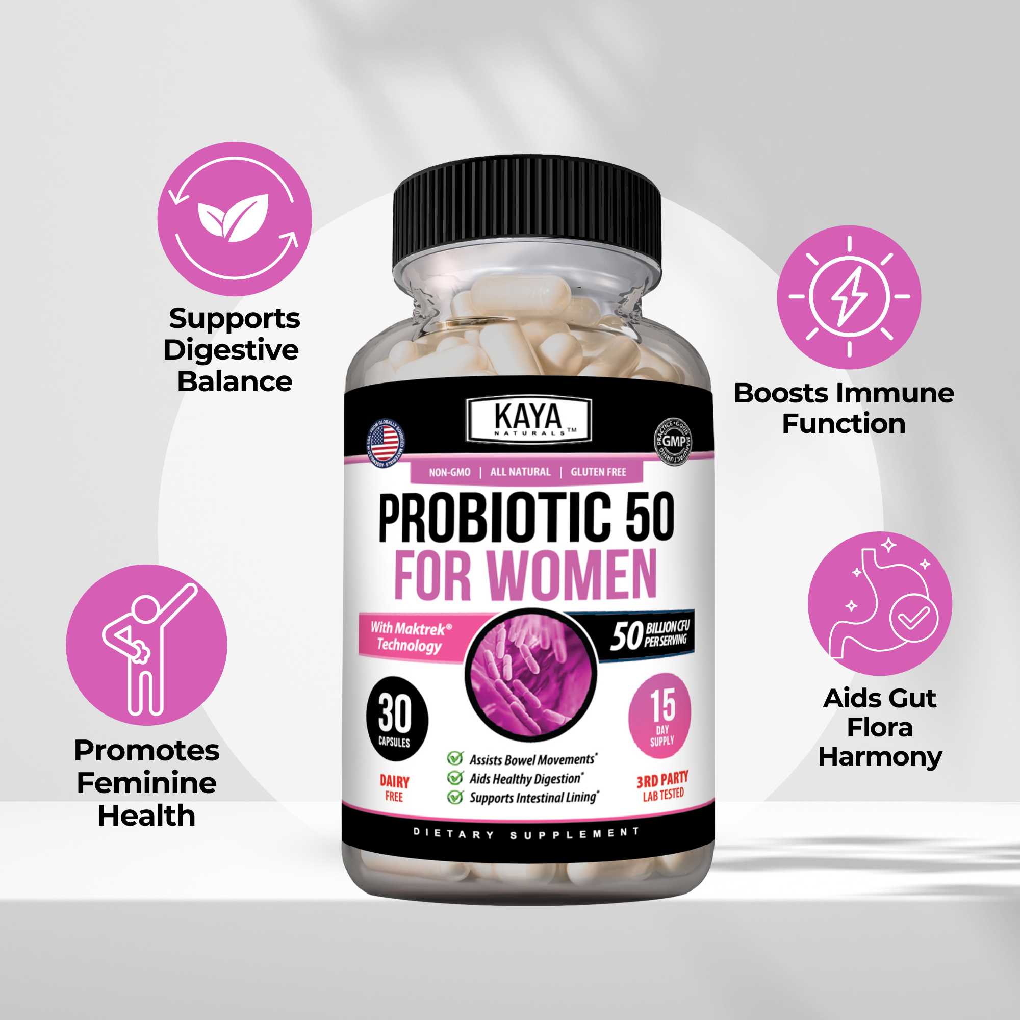 Women's Probiotic - 50 Billion CFU
