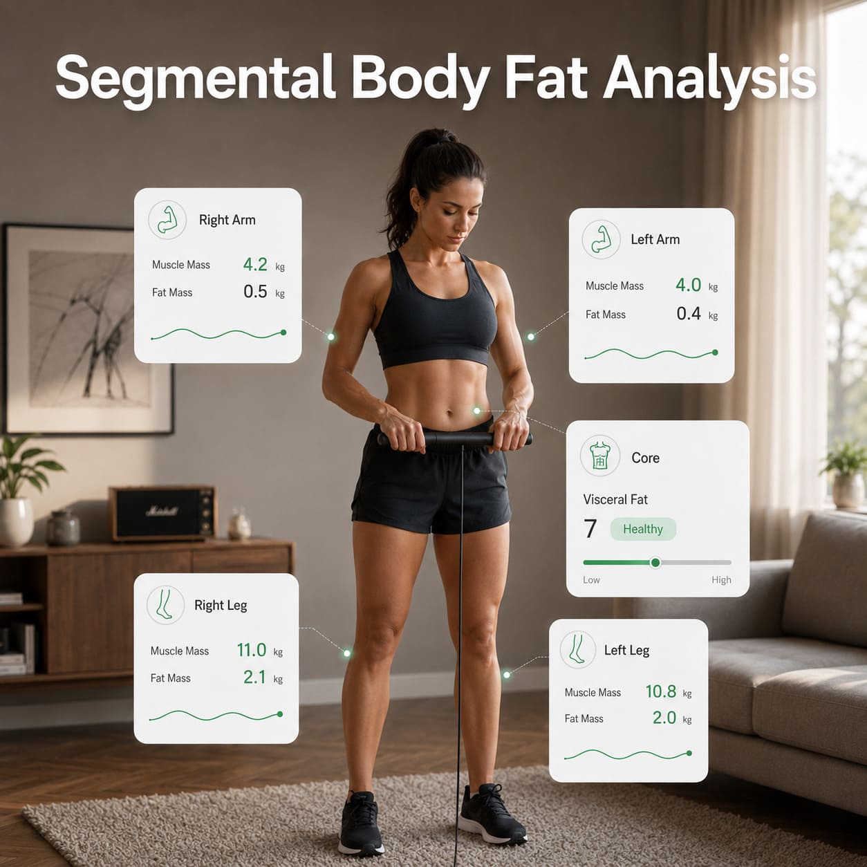 Arboleaf Segmental Smart Scale CS10K displaying weight measurement on a digital screen with sleek design.