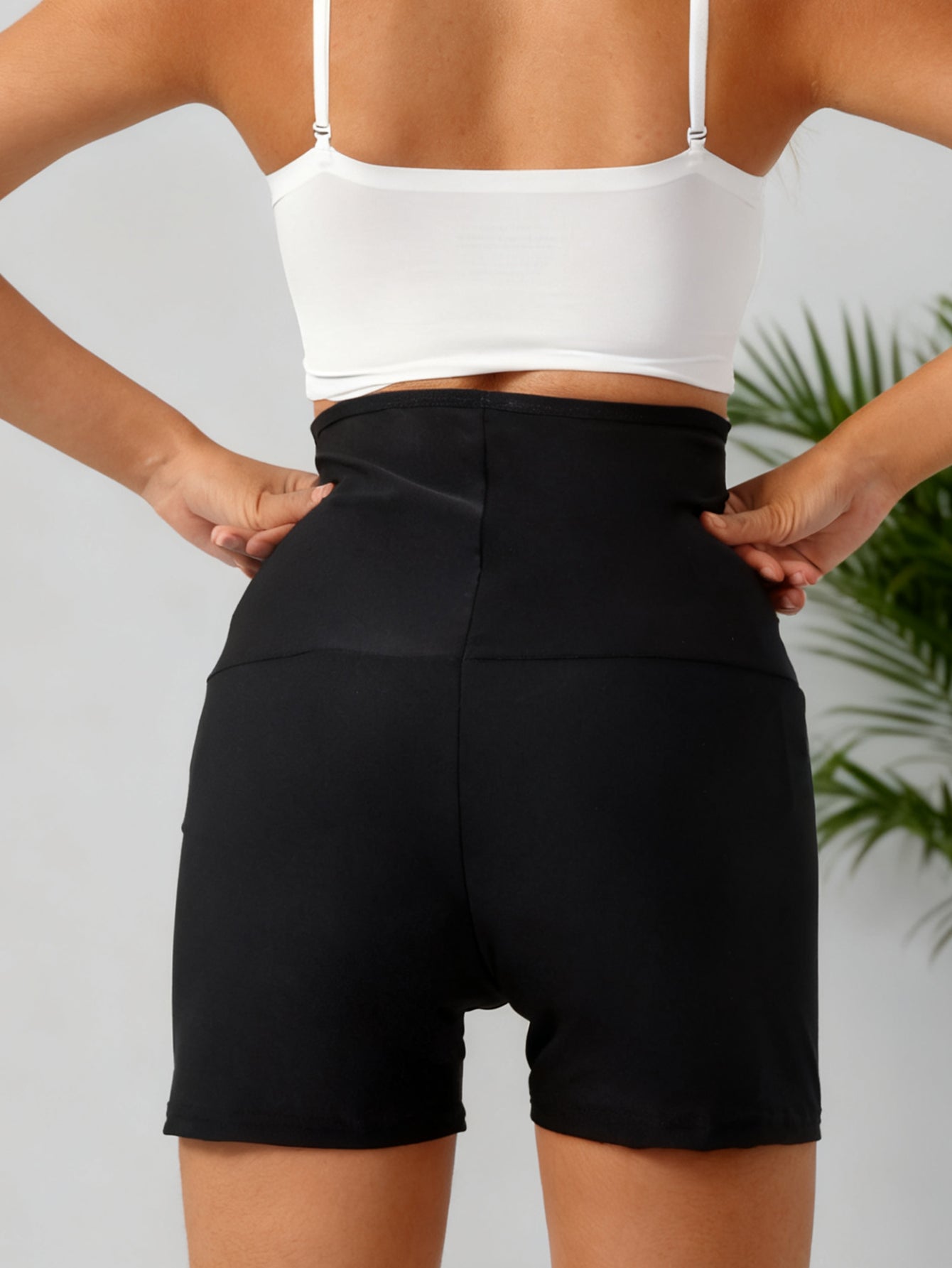 Women sauna sweat shorts by My Store, high waist tummy control compression workout shorts with thermo body shaper for gym exercise
