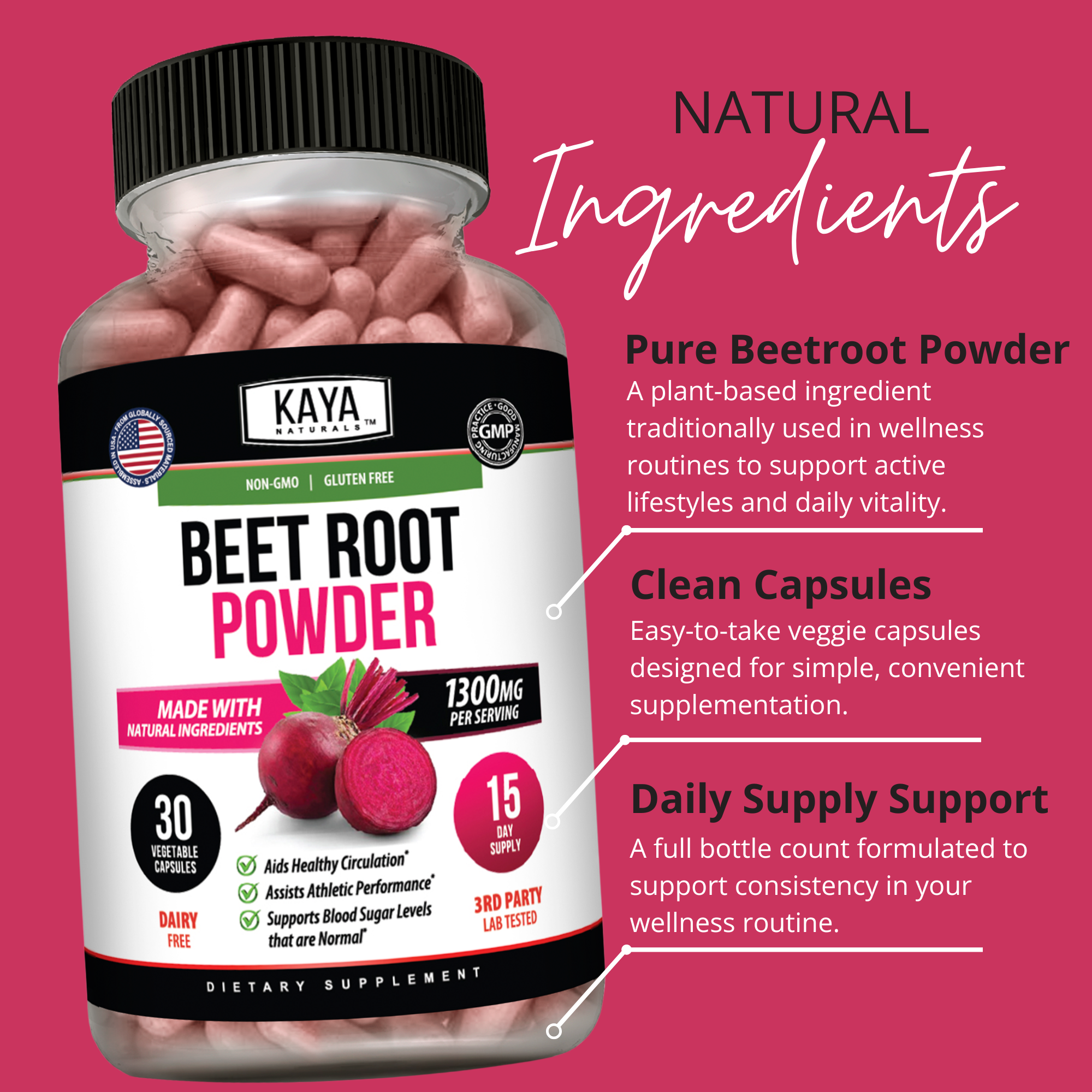 Beet Root Capsules