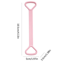 Yoga fitness resistance band elastic rope for arm, back, chest, shoulder stretching, Pilates and physical therapy exercises