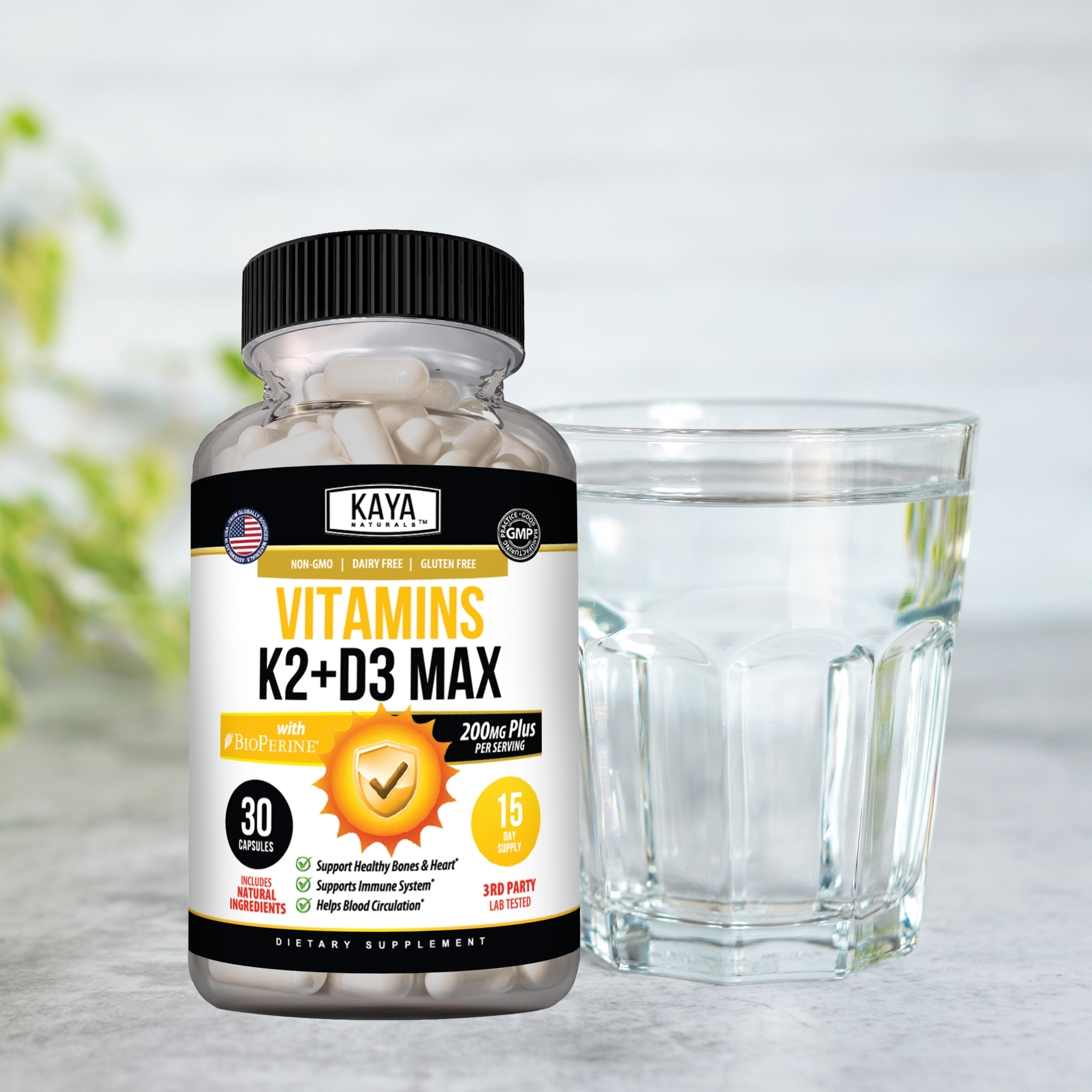 Vitamin K2 + D3 Max
