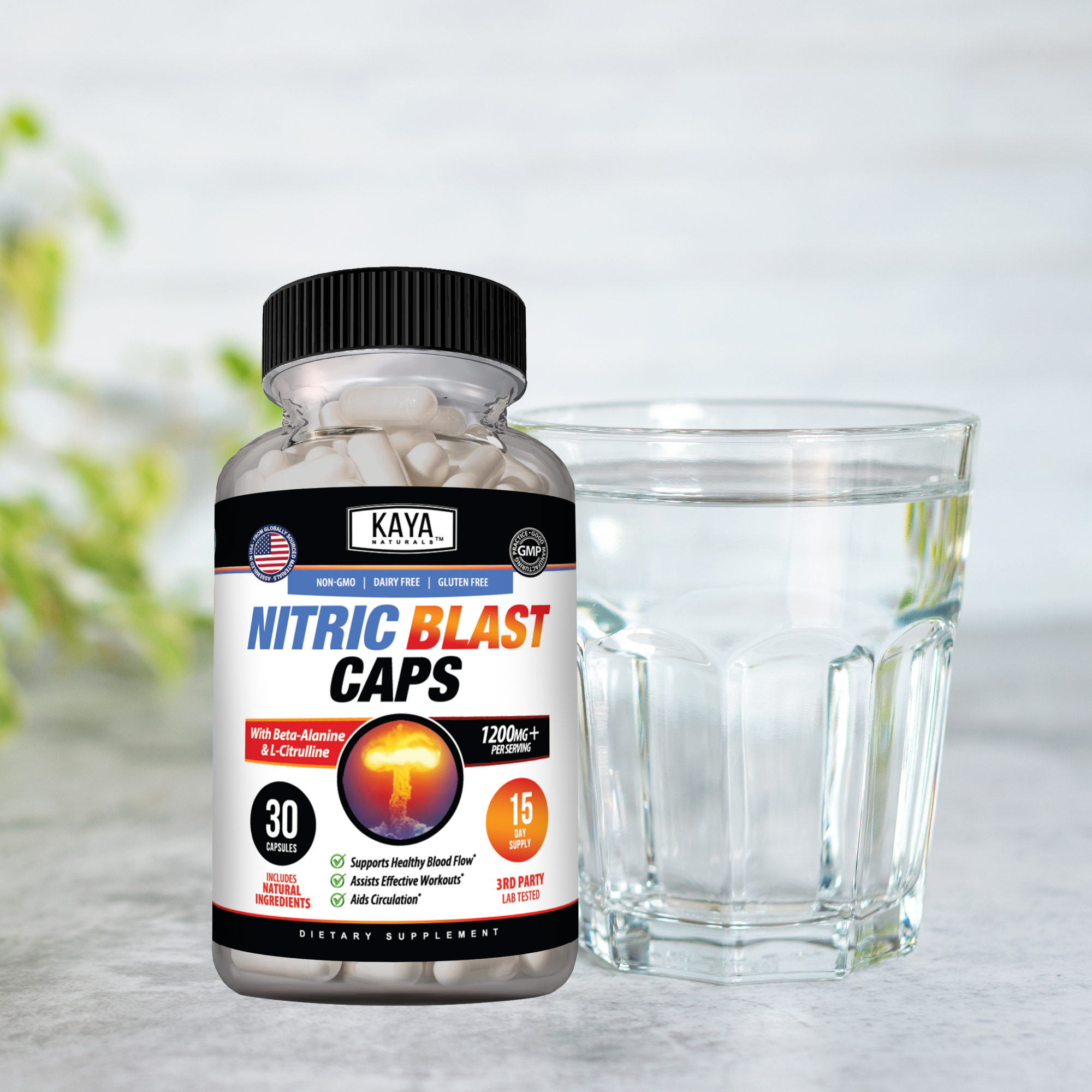 Nitric Blast - Pre-workout Capsules