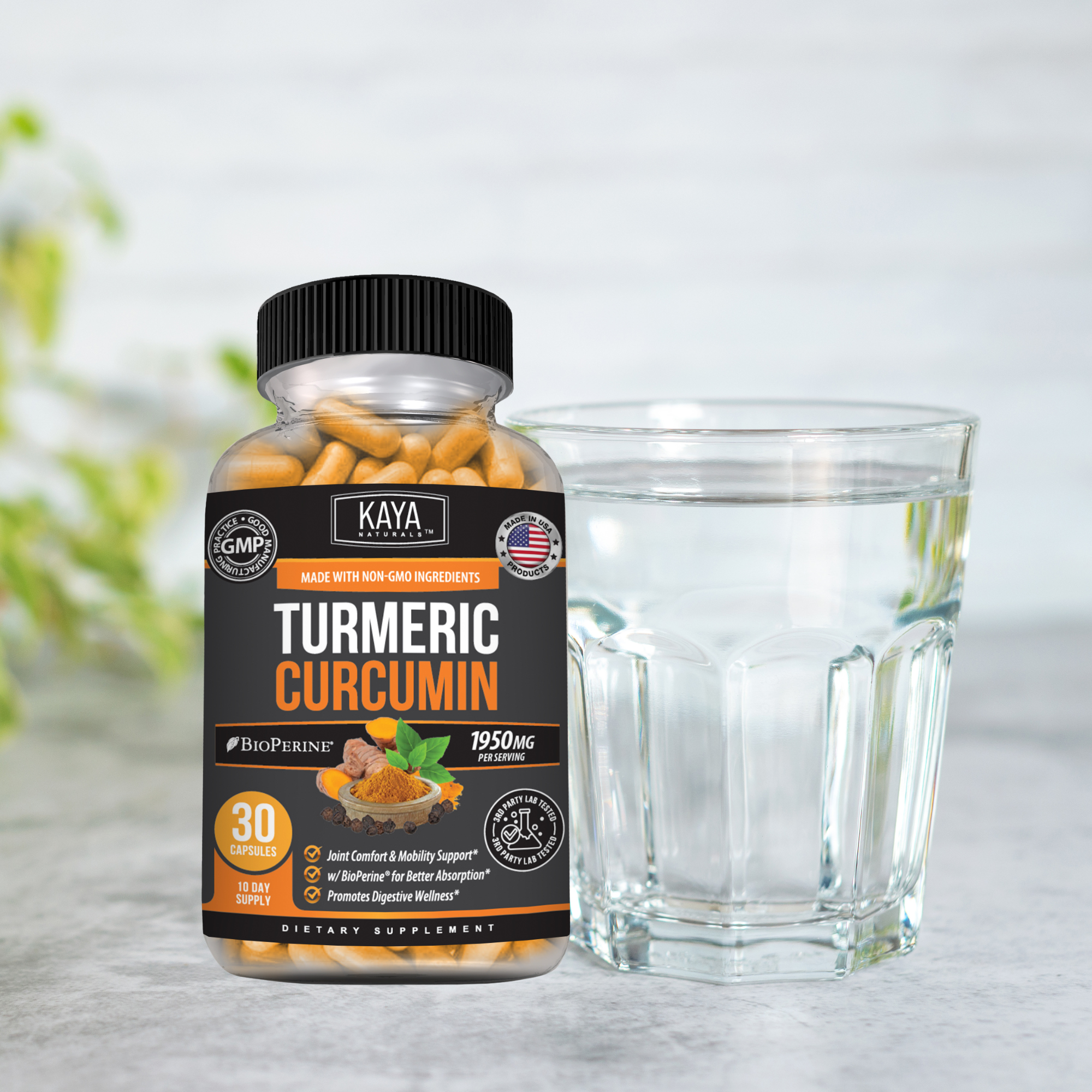 Turmeric with BioPerine® - Joint & Inflammation Support