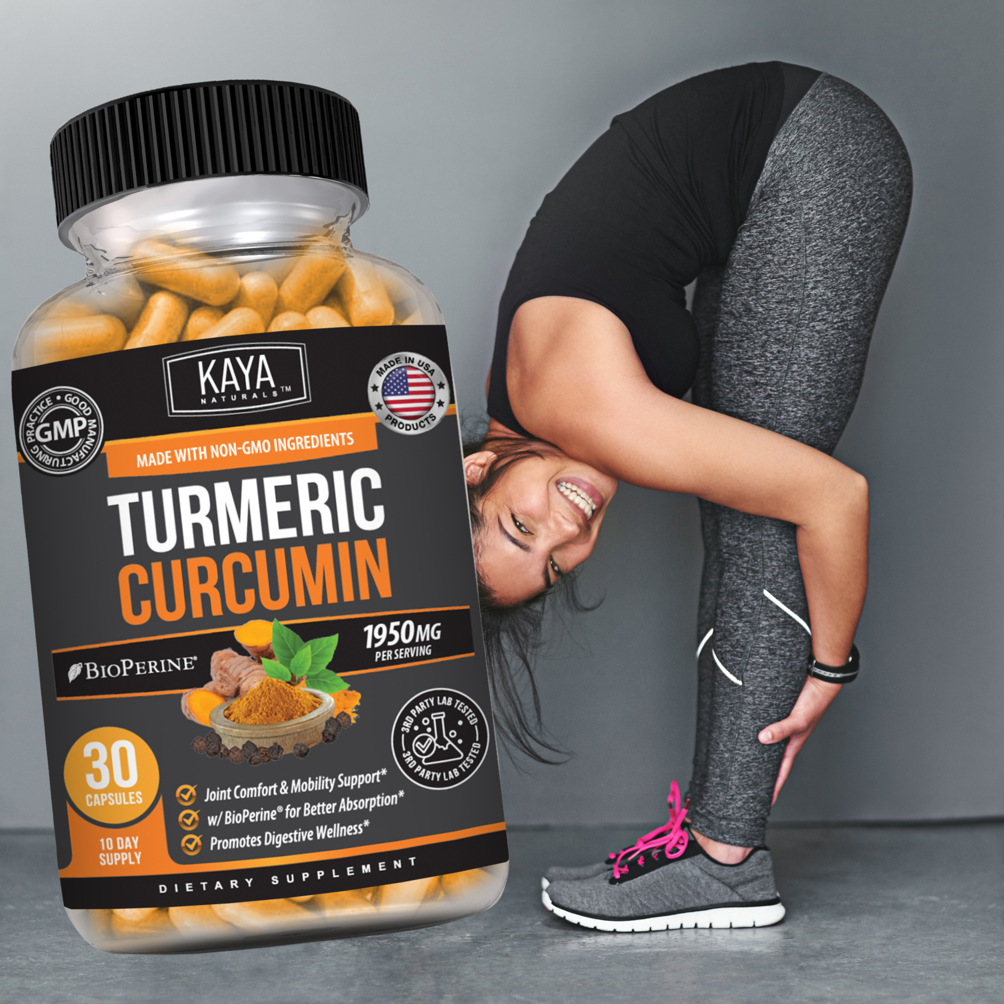 Turmeric with BioPerine® - Joint & Inflammation Support