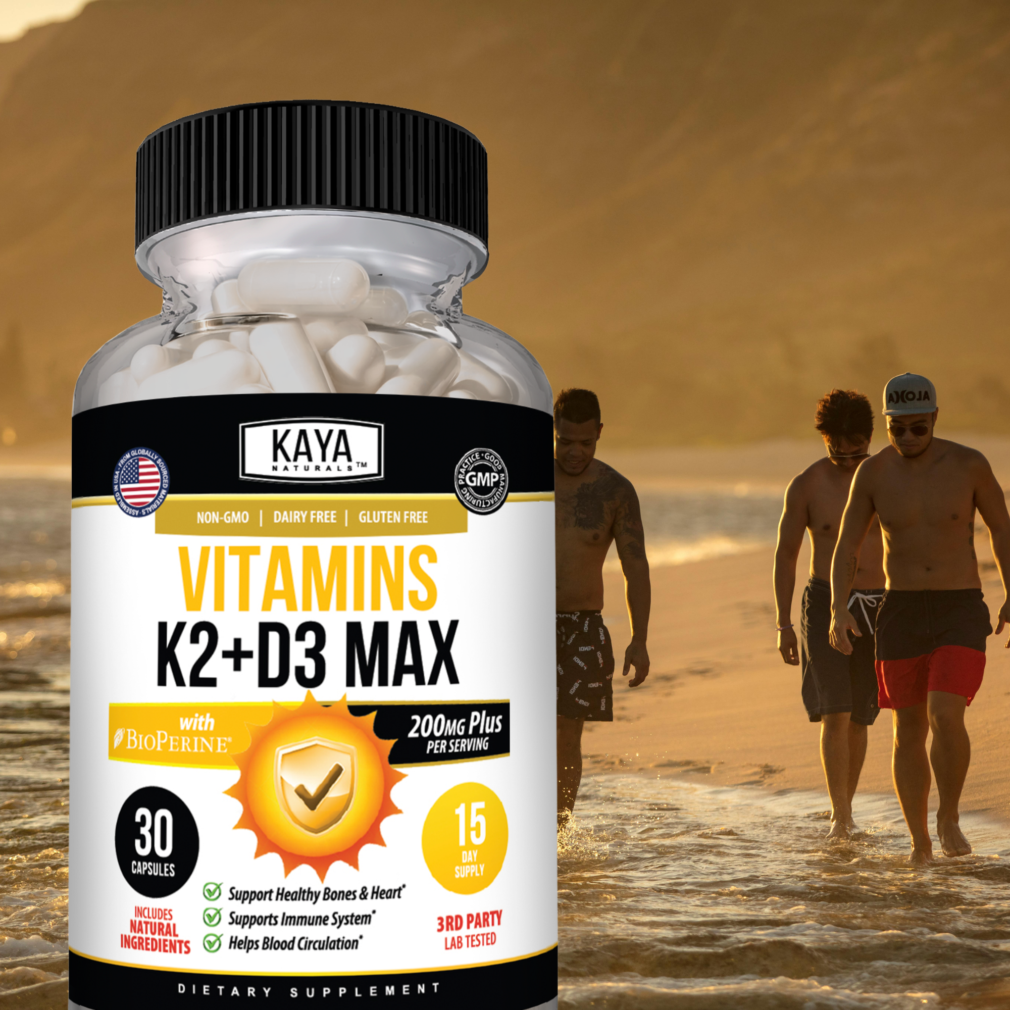 Vitamin K2 + D3 Max