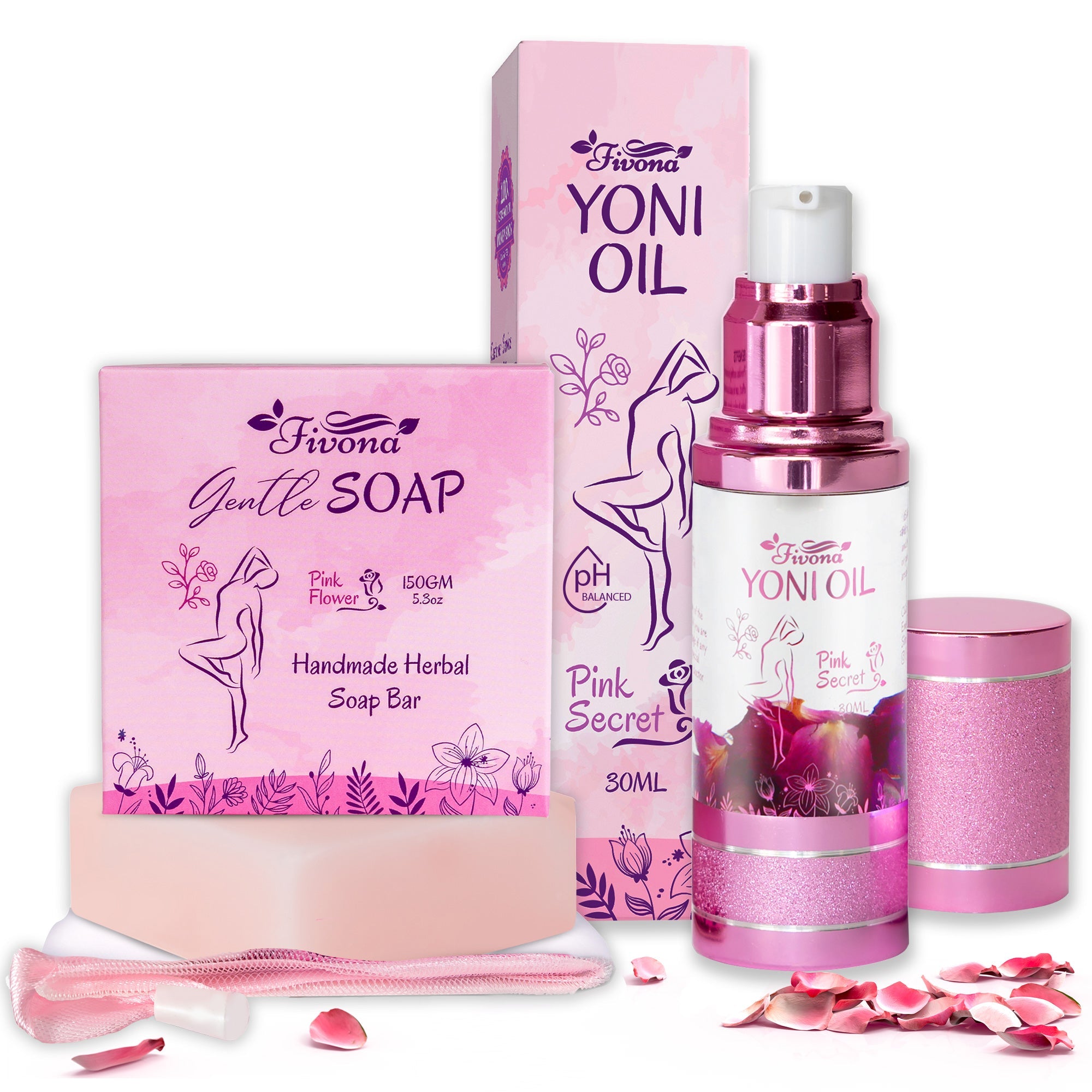 2 in 1 Set | Yoni Oil & Soap Bar