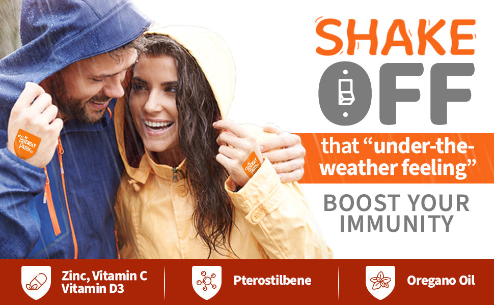 Eight Shield Wellness immunity patches by Friendly Patch Co, wearable skin travel supplements for long-lasting immune support.