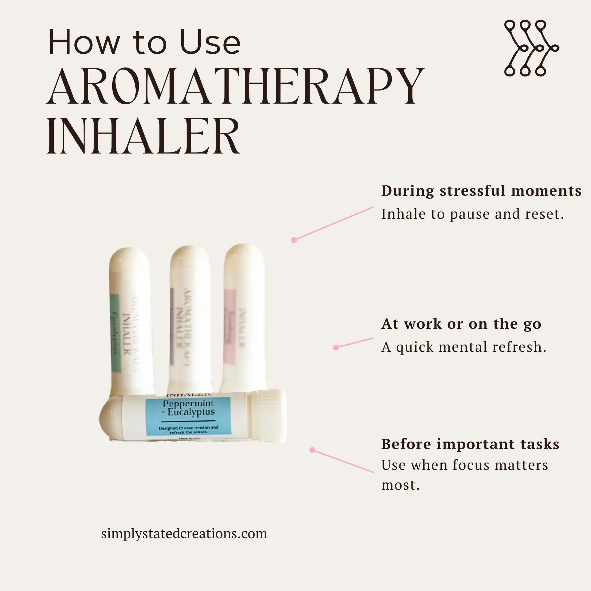 Soothing Lavender Aroma Nasal Inhaler Stick (Classic Label)