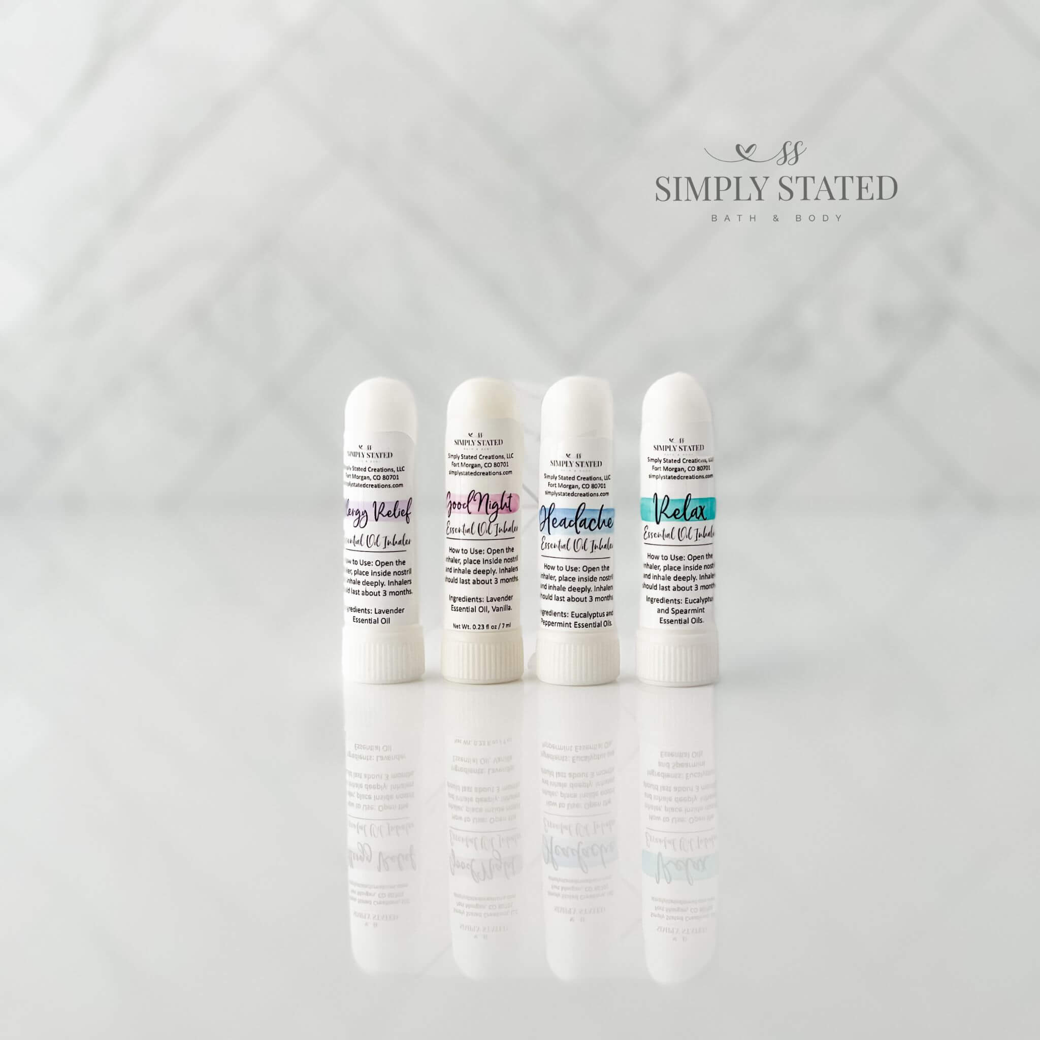 Soothing Lavender Aroma Nasal Inhaler Stick (Classic Label)