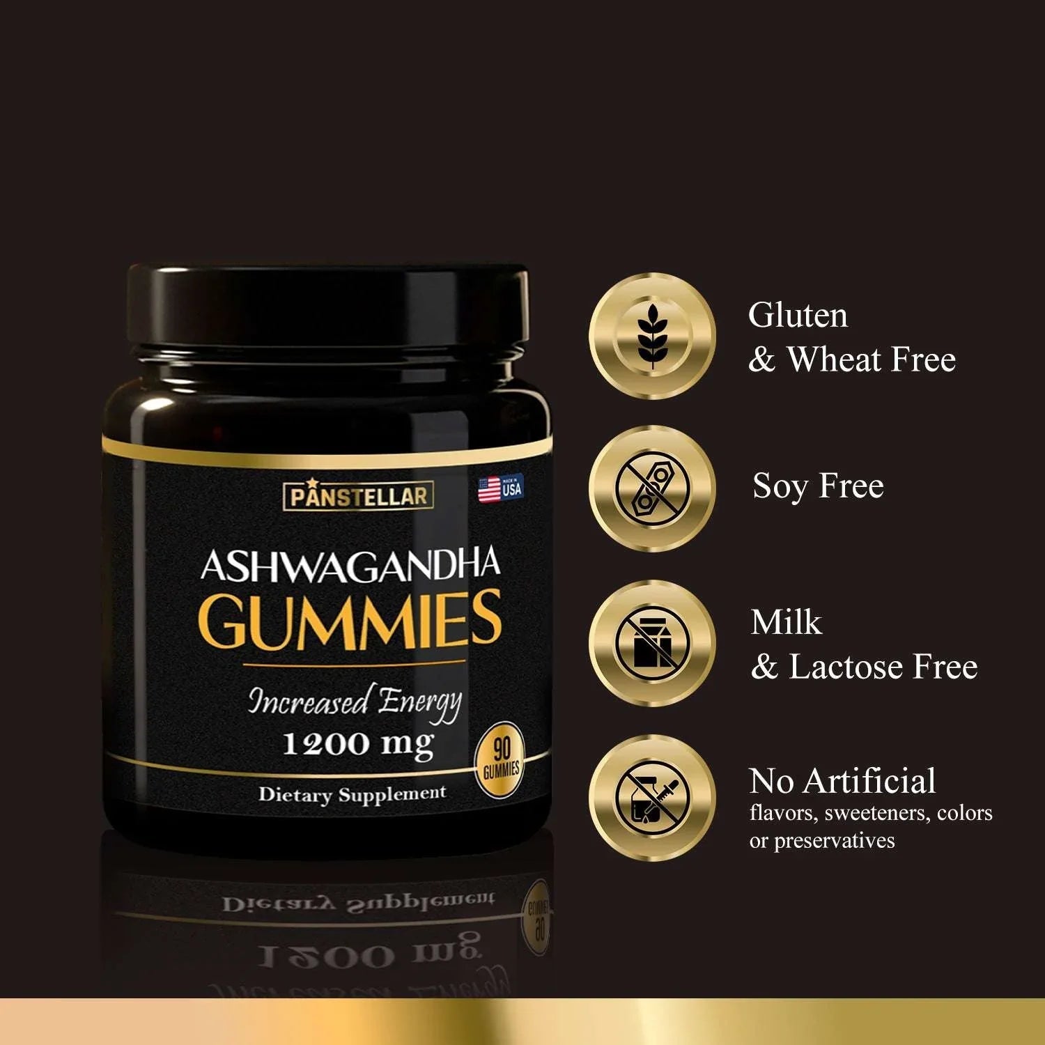 Ashwagandha Gummies 1200mg | 3 Months Supply