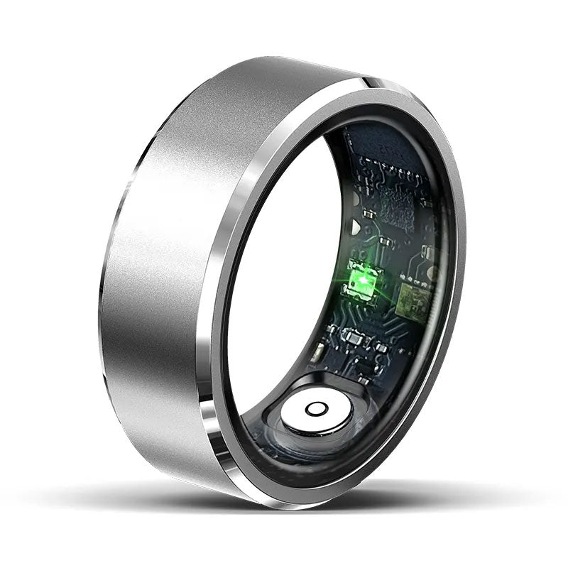 Xiaomi Smart Ring for men and women, waterproof fitness tracker with heart rate, blood oxygen, sleep monitoring, and sleek design.