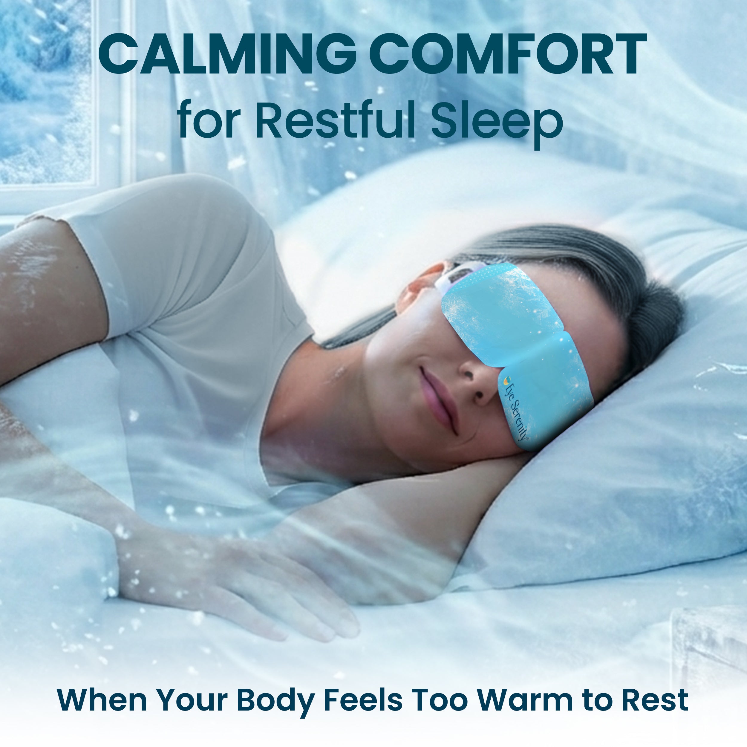 Lure Essentials Chill Eye Mask and Steam Eye Mask bundle, cooling and soothing eye masks for relaxation and sleep comfort.