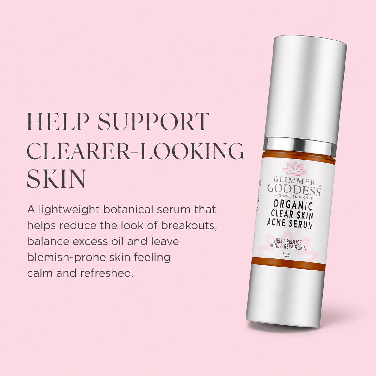 Organic Acne Serum – Oil Control & Pore Clearing Treatment