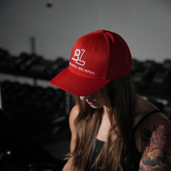 BLACKLABEL Supplements BL Lightning Hat, black baseball cap with logo embroidery, adjustable strap, casual streetwear style