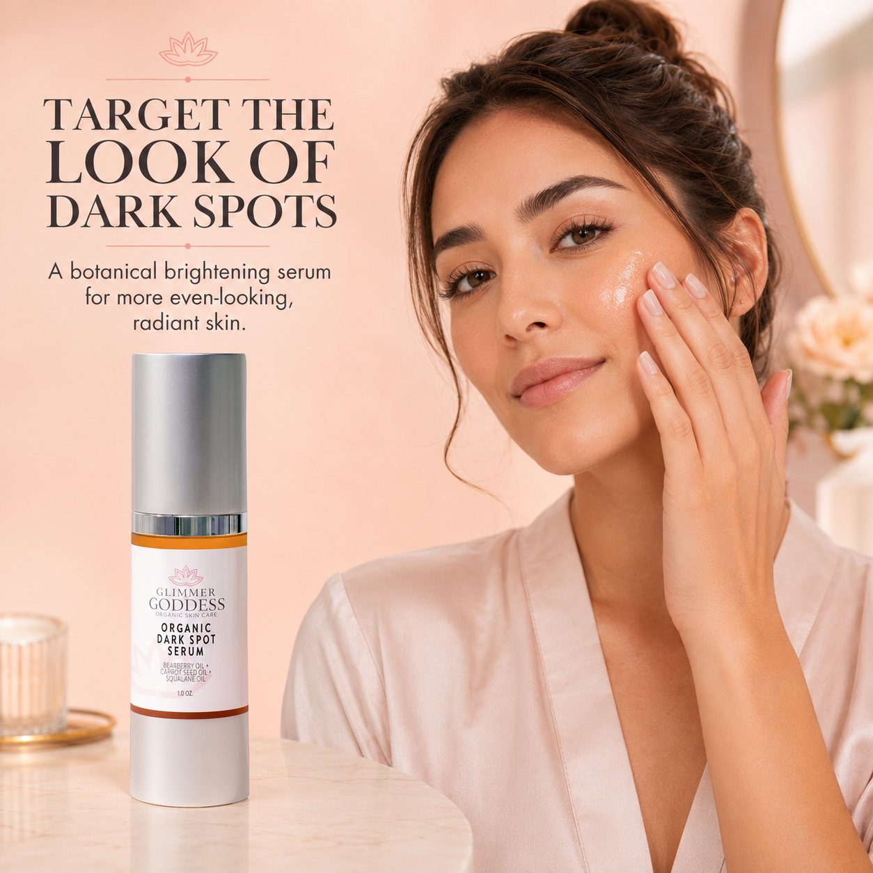 Organic Dark Spot Serum – Fade Hyperpigmentation & Even Skin Tone
