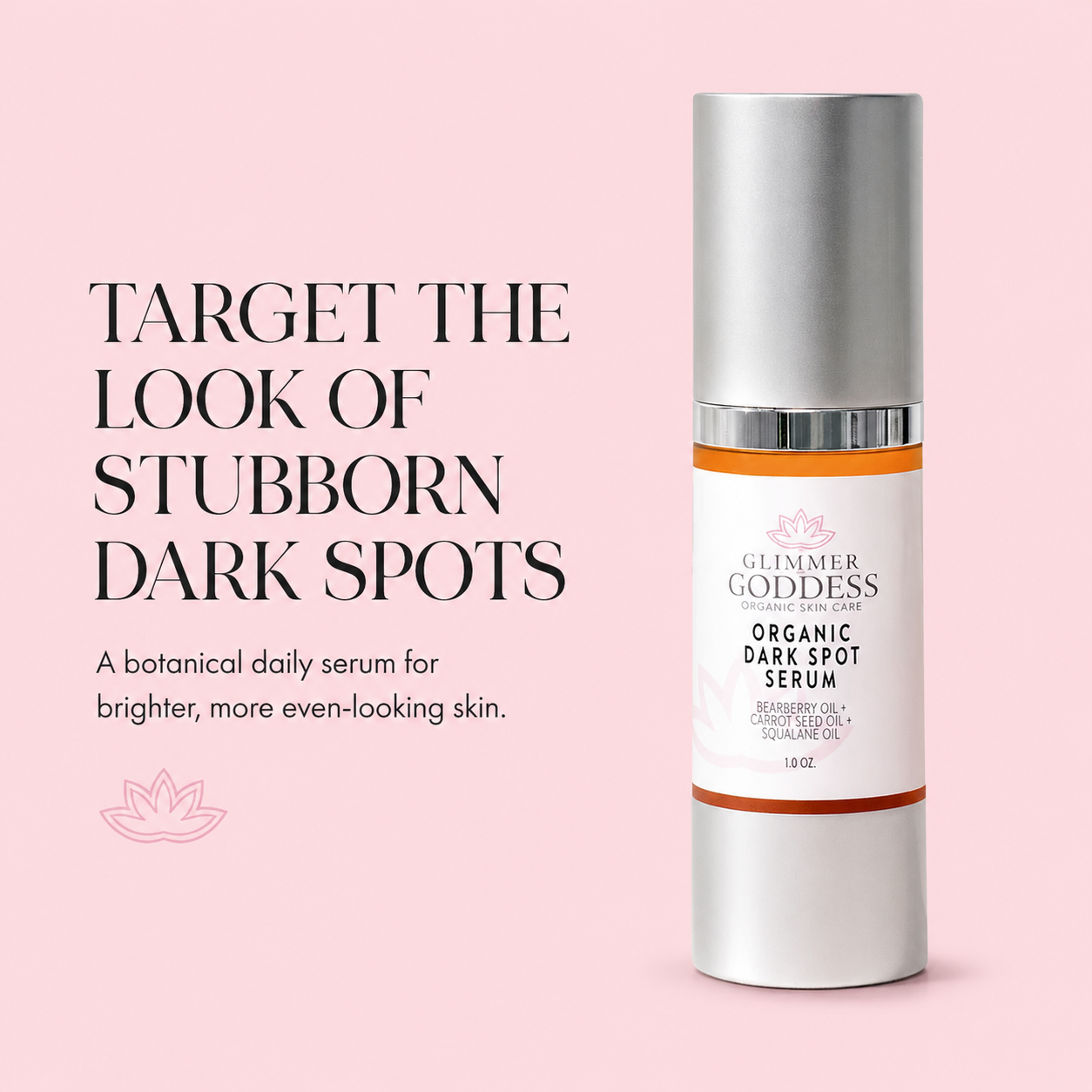 Organic Dark Spot Serum – Fade Hyperpigmentation & Even Skin Tone