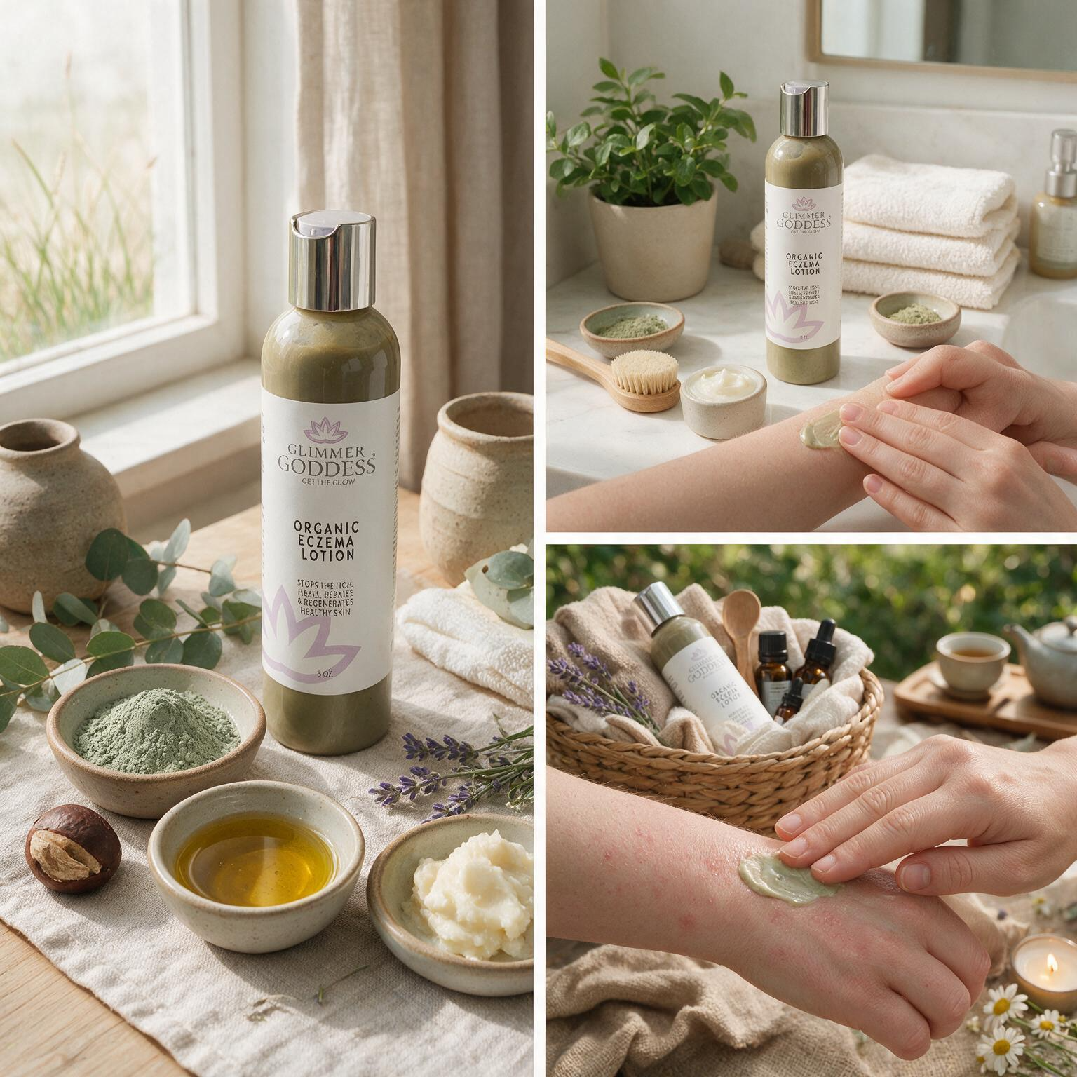 Organic Eczema Lotion – Soothing Relief & Skin Healing