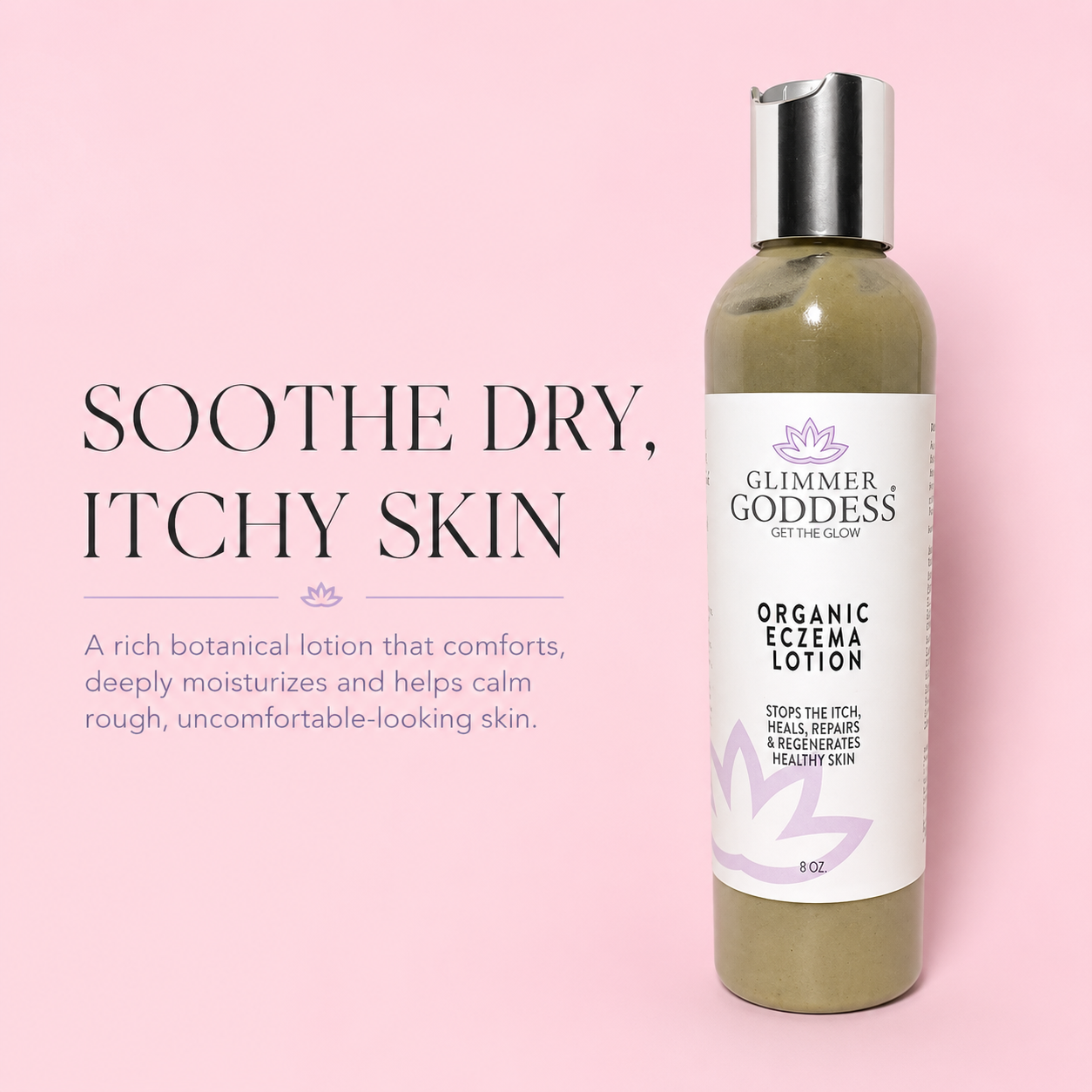 Organic Eczema Lotion – Soothing Relief & Skin Healing
