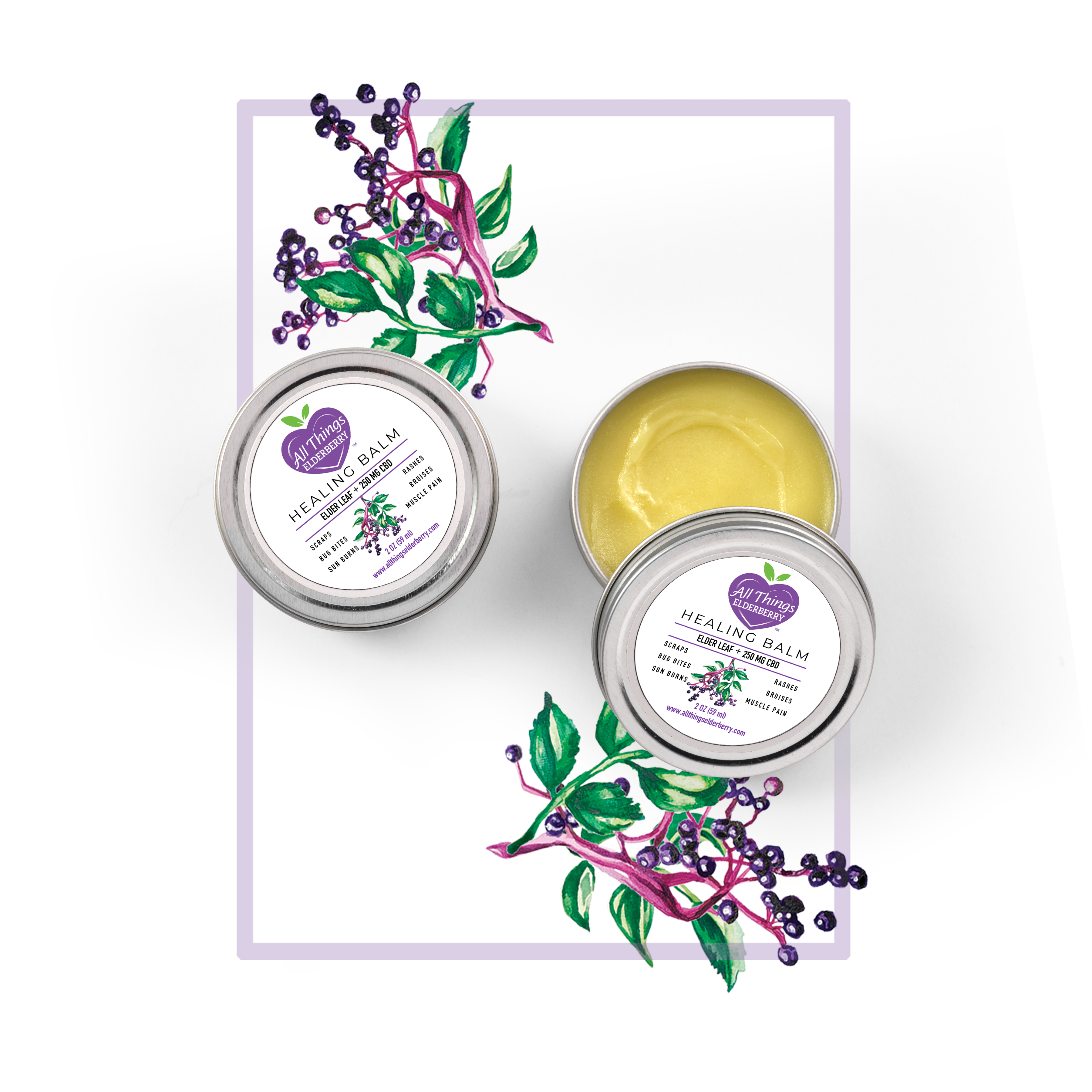 Elderleaf Healing Skin Balm