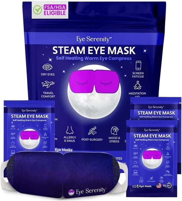 Lure Essentials Serenity Good Night Sleep Bundle with soft eye mask for restful sleep and relaxation.