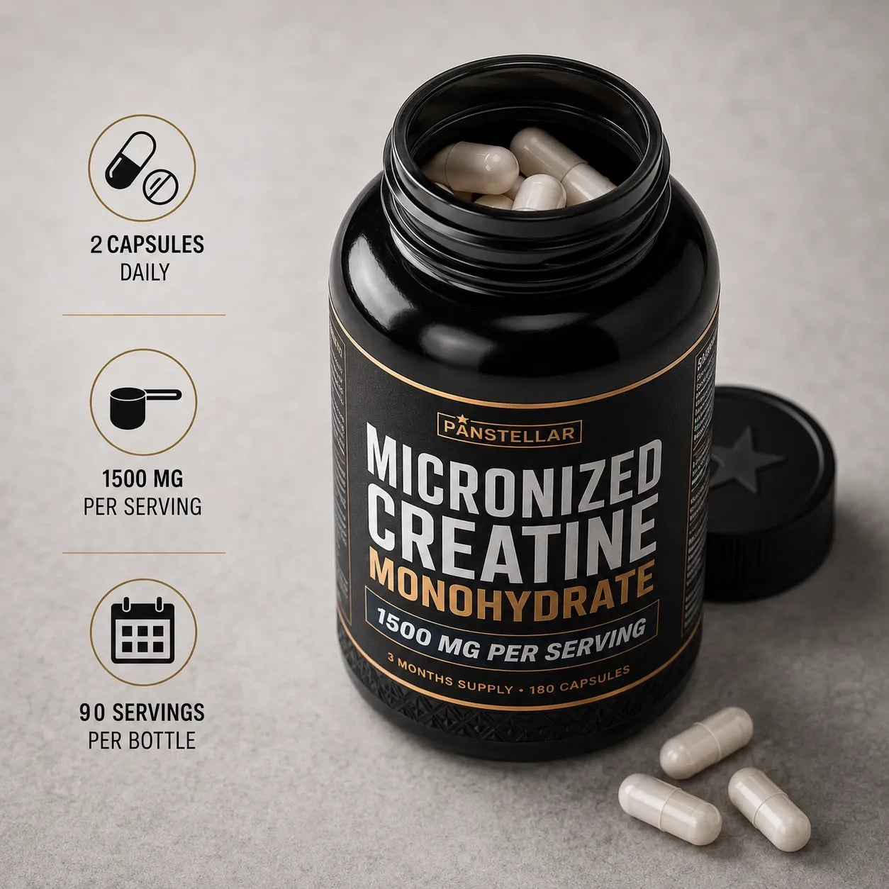 Creatine Monohydrate 1500mg
