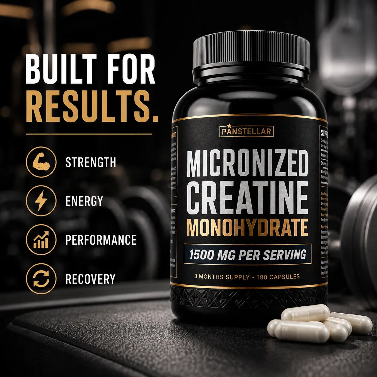 Creatine Monohydrate 1500mg