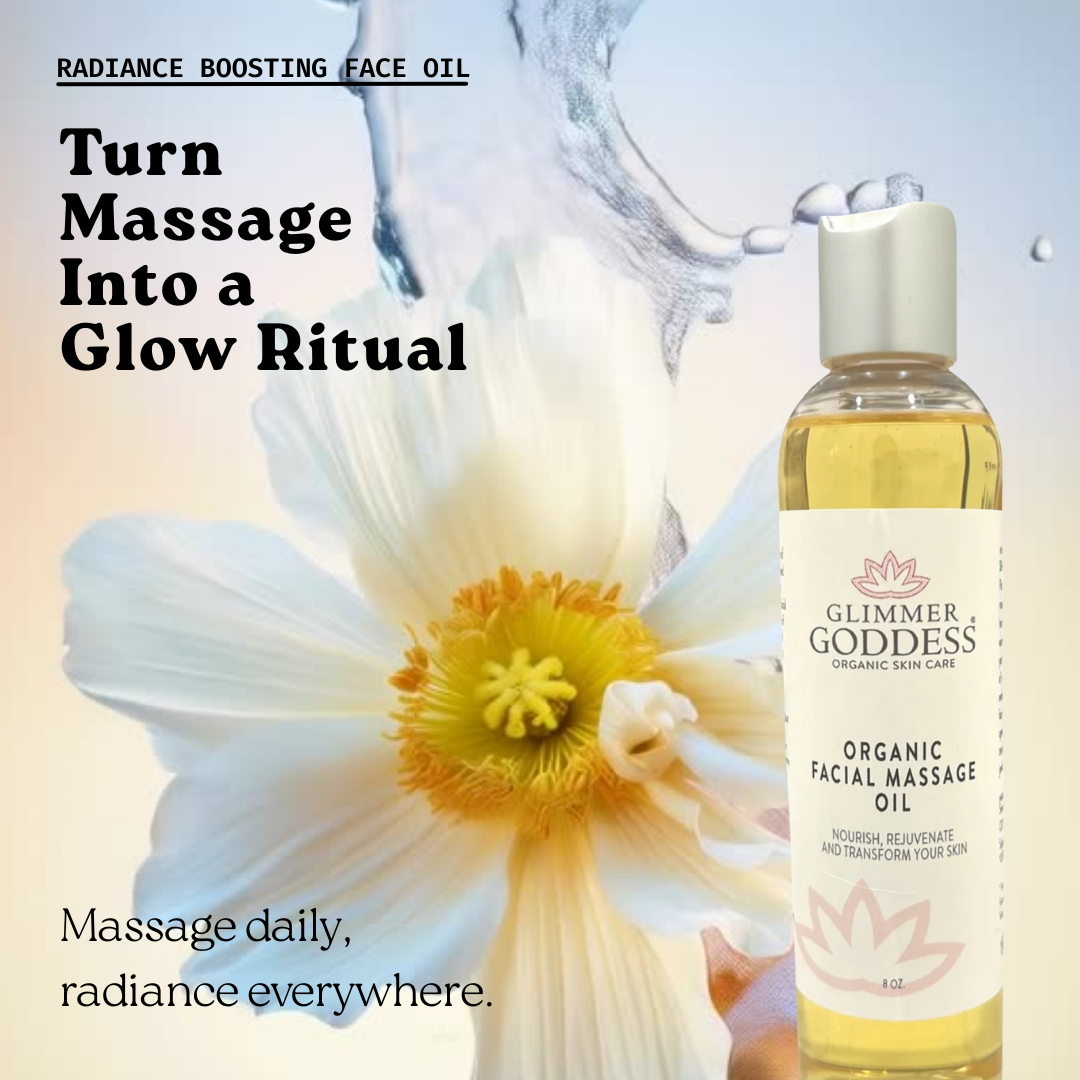 Organic Facial Massage Oil – Anti-Aging Treatment