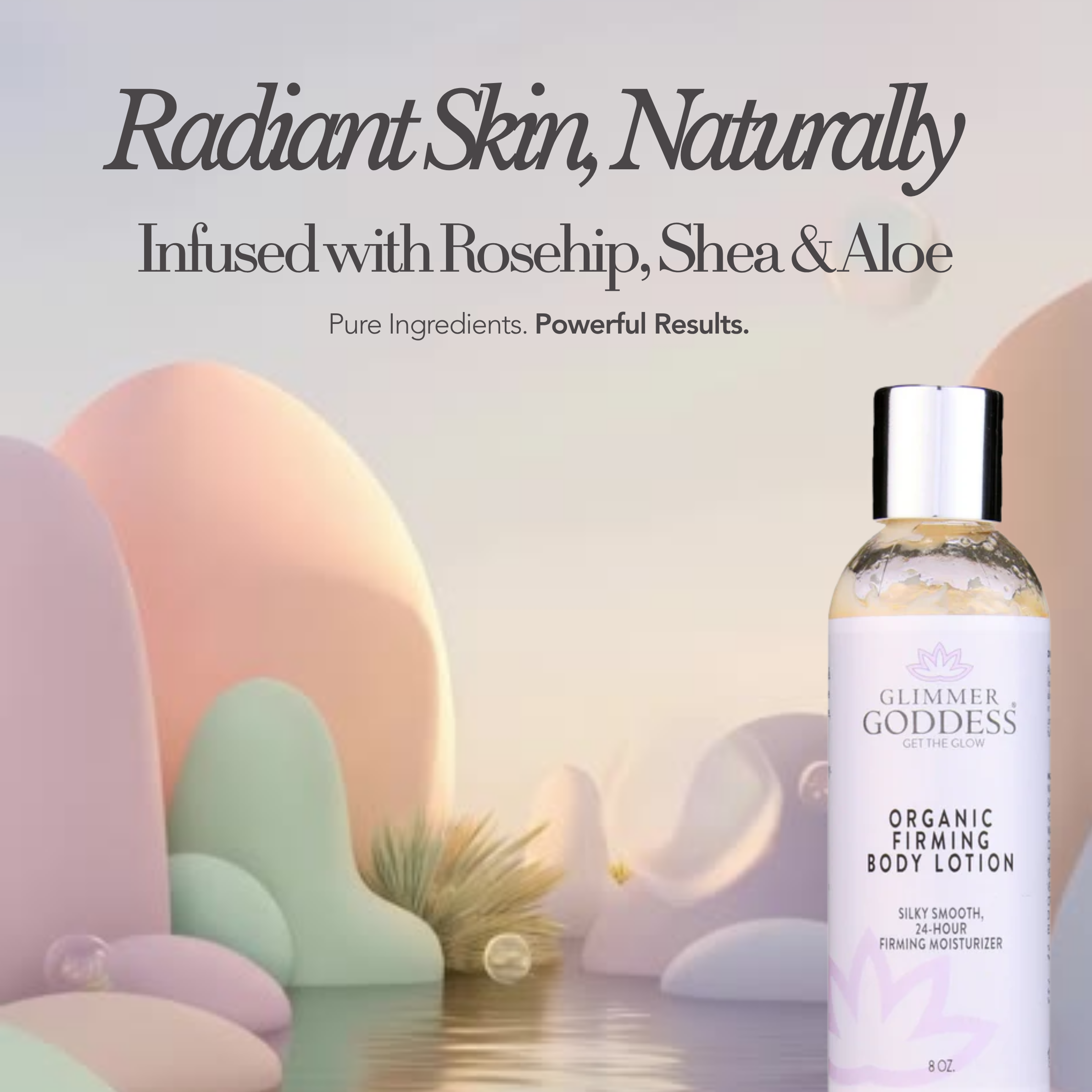 Organic Firming Body Lotion – Skin Tightening Formula