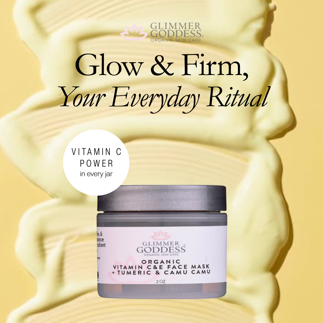 Organic Vitamin C & E Brightening Face Mask