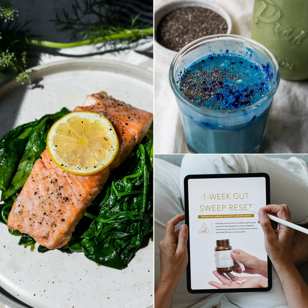 OWL Venice 1-Week Gut Sweep Reset cleanse package with natural ingredients, designed to support digestive health and detoxification.