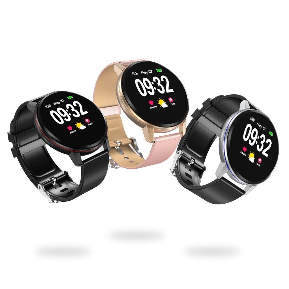Stevvex smart bracelet watch with modern design, fitness tracker, waterproof band, for women and men in luxury style.